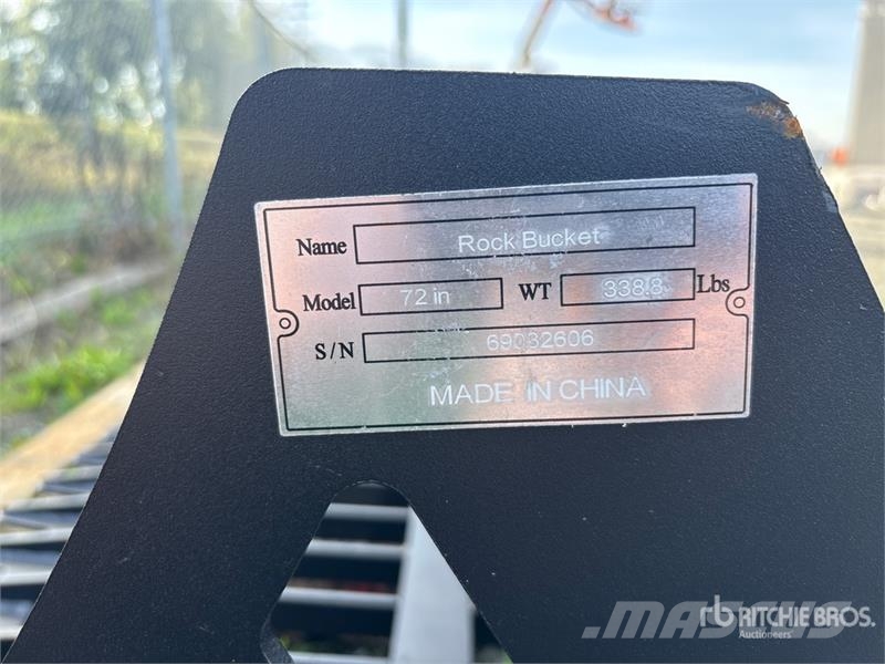 Greatbear 72 in Skeleton Skid Steer Bucket Kašike / Korpe
