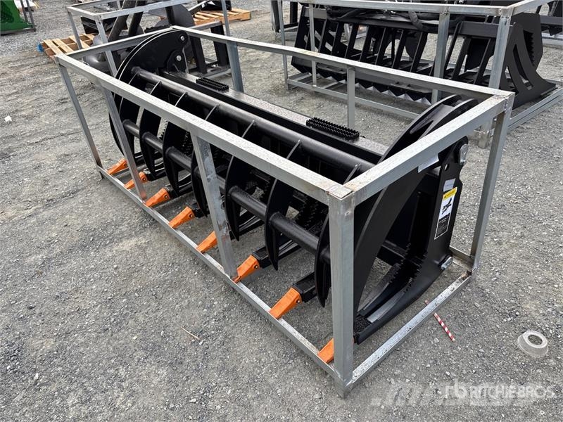 Greatbear 78 in Root Rake Skid Steer Grapple (Unus Grapples