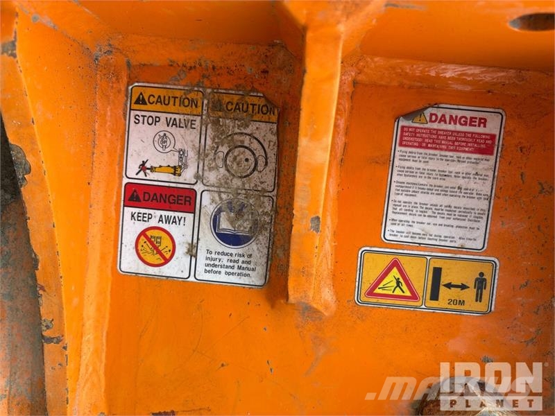 Hayco EA120 Q/C Hydraulic Breaker - Fits Excavator مكونات أخرى