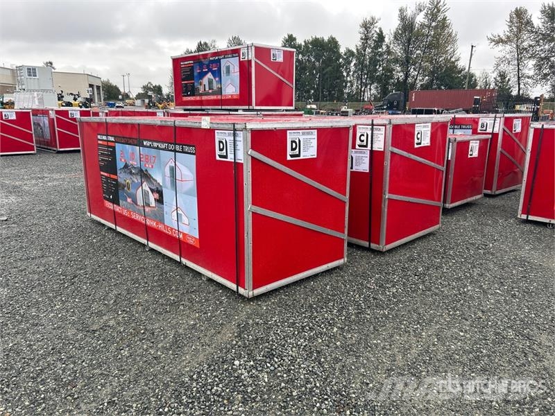 HIlls Industrial 1005026 50 ft x 100 ft Double Tru Stahlrahmenaufbauten