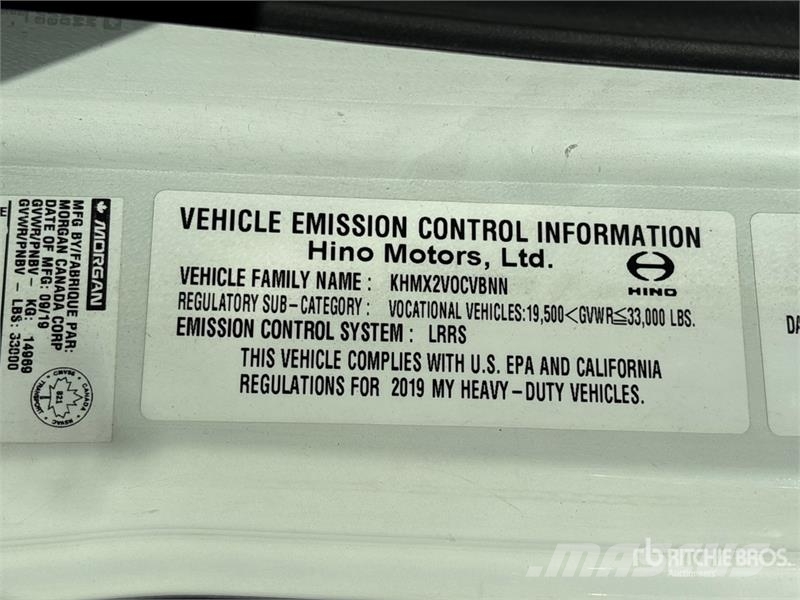 Hino 308 Temperature controlled trucks
