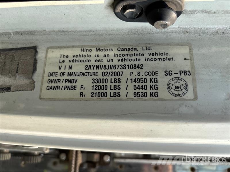 Hino 338 Tovornjaki hladilniki
