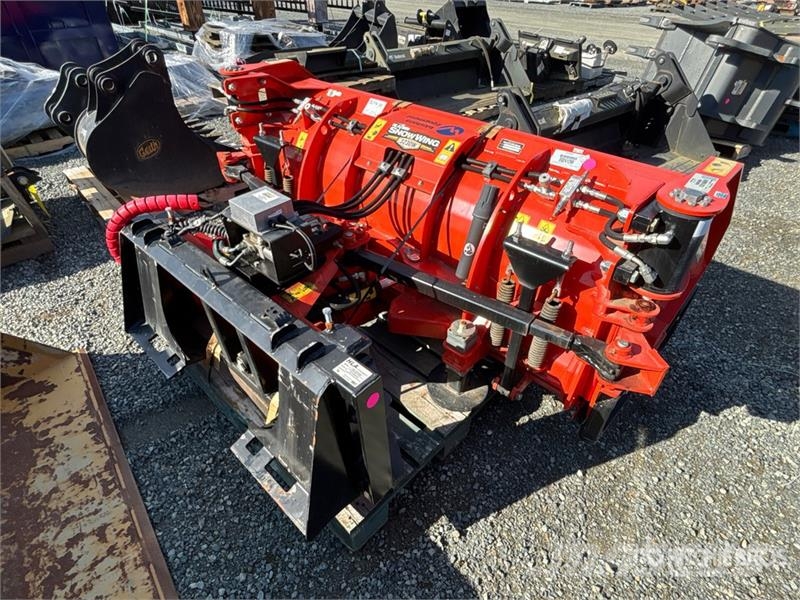 HLA 72 in Skid Steer Snow Pusher (Unused) Snežne daske i plugovi