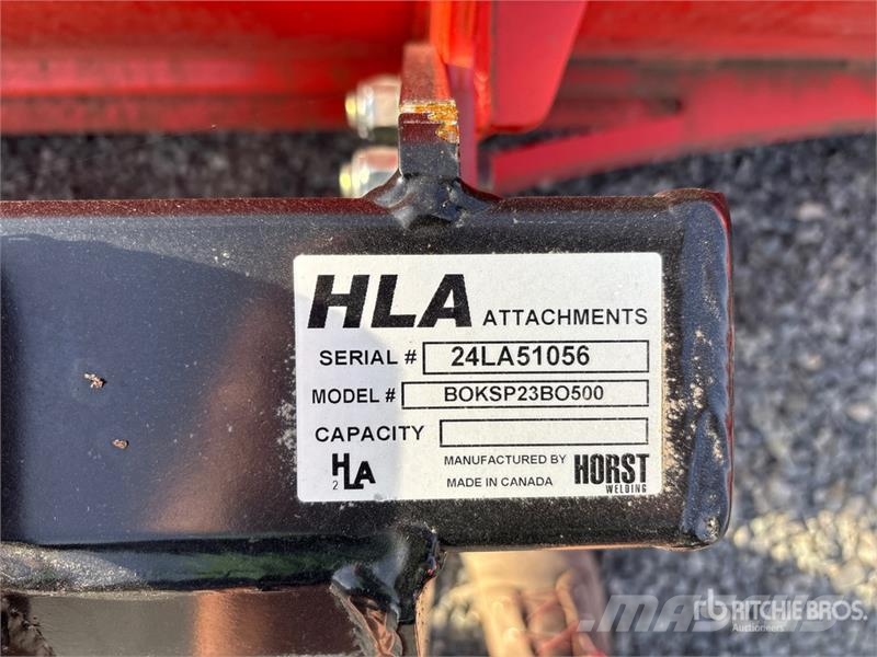HLA 96 in Skid Steer Snow Pusher Schneeschilde und -pflüge
