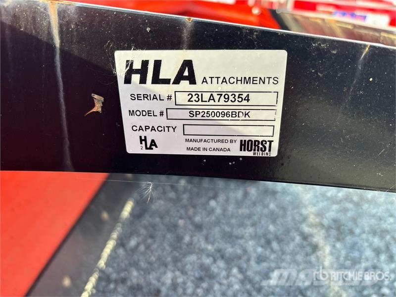 HLA 96 in Skid Steer Snow Pusher Schneeschilde und -pflüge