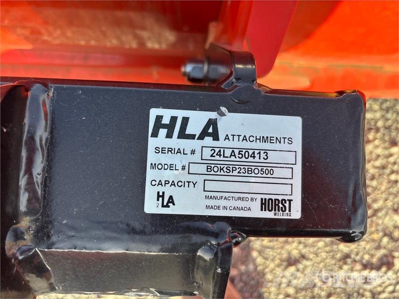 HLA 96 in Skid Steer Snow Pusher Schneeschilde und -pflüge