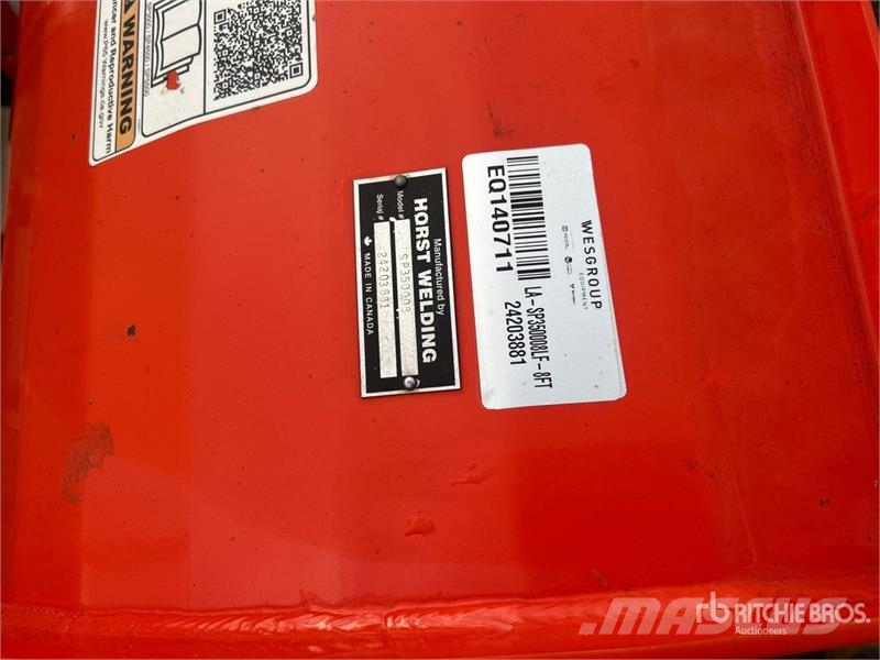 HLA LA-SP350008LF 96 in Skid Steer Snow Pusher (Unused Sniježne daske i plugovi
