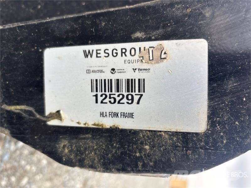 HLA Skid Steer Attachment Mounting Plate Ostale komponente
