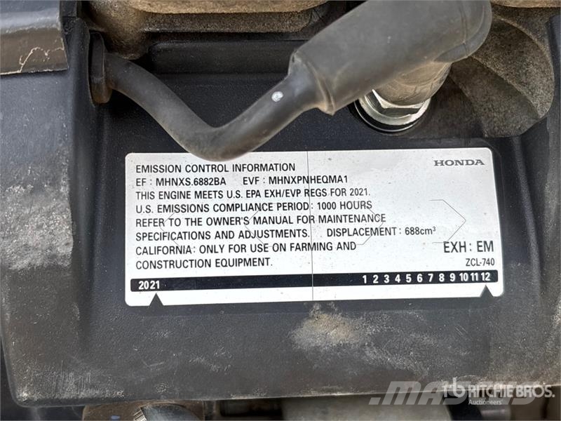 Honda EB10000 10 kW Generator Set Dízel áramfejlesztők