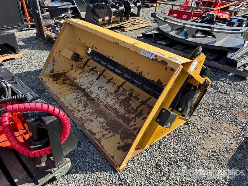 Horst SSB84 86 in Side Dump Skid Steer Bucket Cucharones