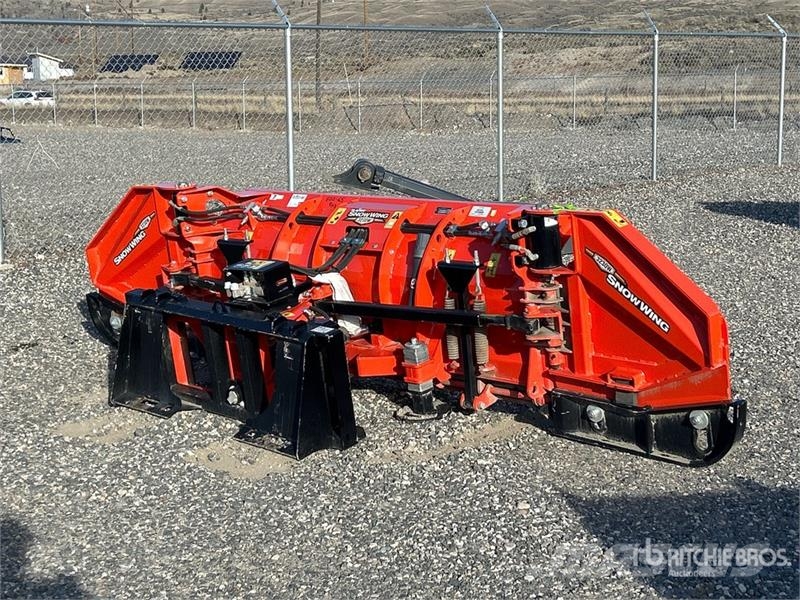 Horst Welding 96 in Skid Steer Snow Blade (Unused) Sniego peiliai ir valytuvai