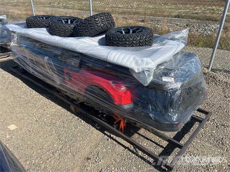  HQ100 Electric Red Six-Seater Golf Cart (Unused) Golfbil