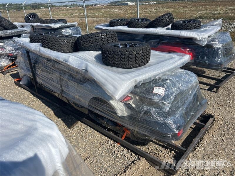 HQ100 Electric White Six-Seater Golf Cart (Unused) Kola za golf