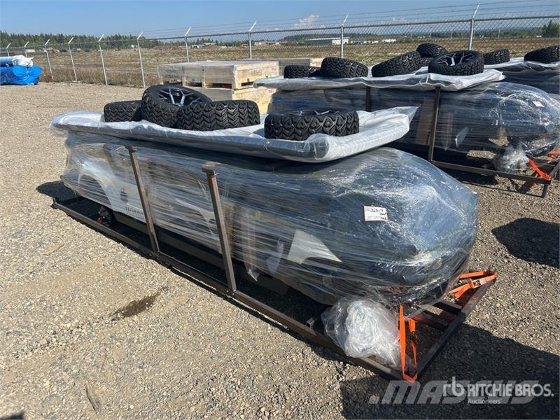  HQ100 Electric White Six-Seater Golf Cart (Unused) Golfbil