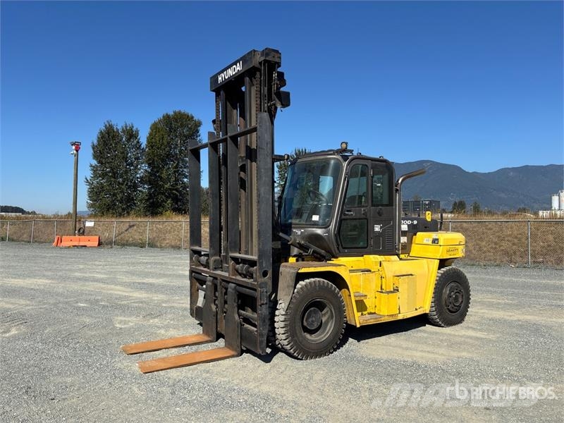 Hyundai 110D-9 25000 lb Pneumatic Tire Forklift Інше