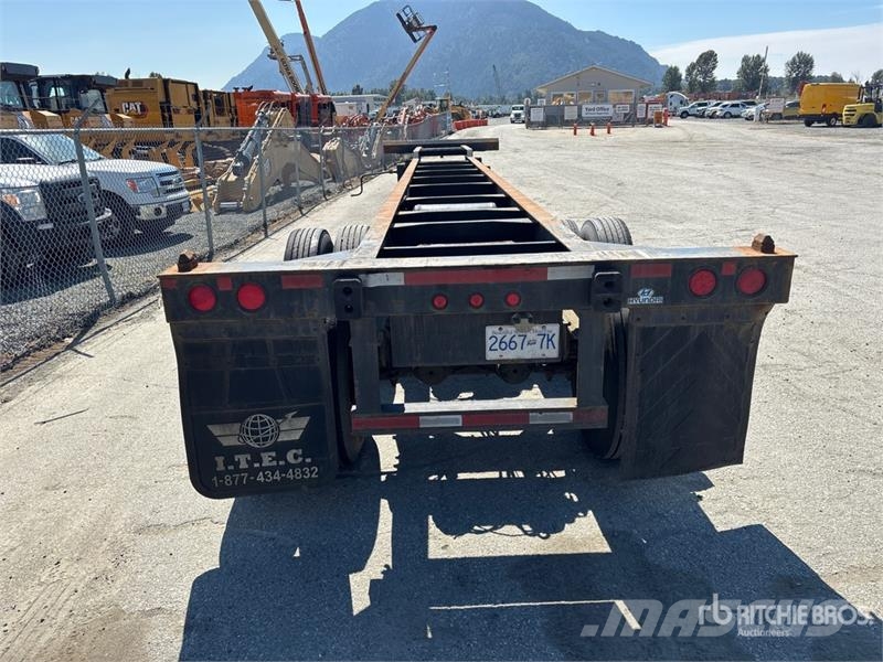 Hyundai 40 ft Tri/A Container Trailer Remolques portacontenedores