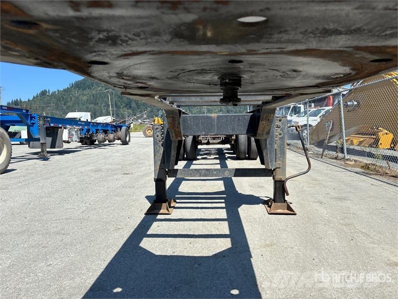 Hyundai 40 ft Tri/A Container Trailer Remolques portacontenedores