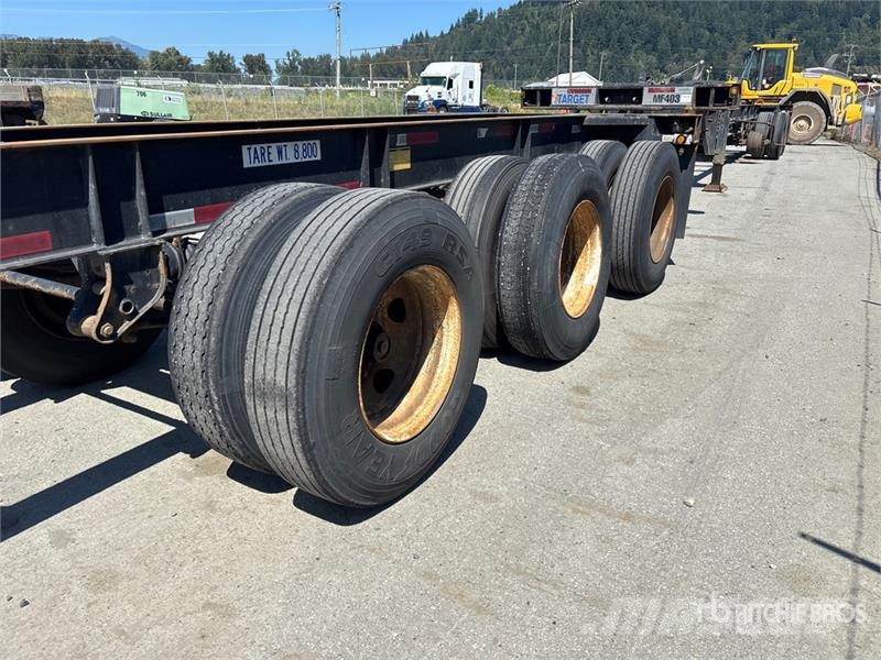 Hyundai 40 ft Tri/A Container Trailer Remolques portacontenedores