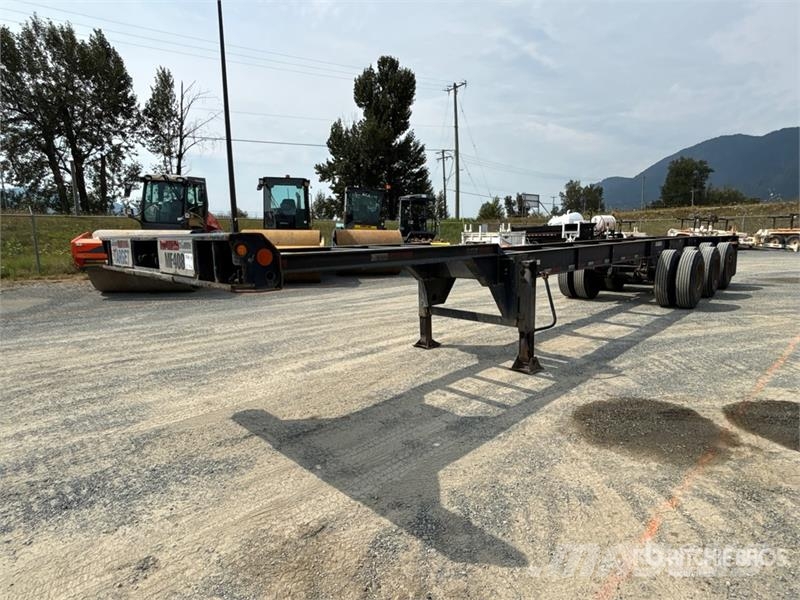 Hyundai 40 ft Tri/A Container Trailer Remolques portacontenedores