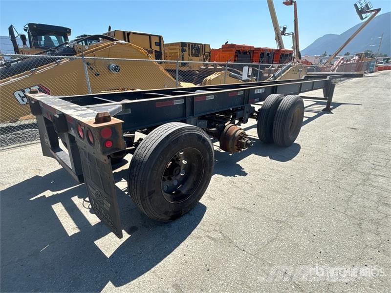 Hyundai 40 ft Tri/A Container Trailer Remolques portacontenedores
