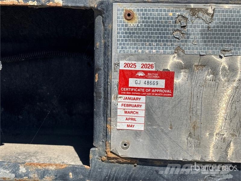Hyundai 40 ft Tri/A Container Trailer Remolques portacontenedores