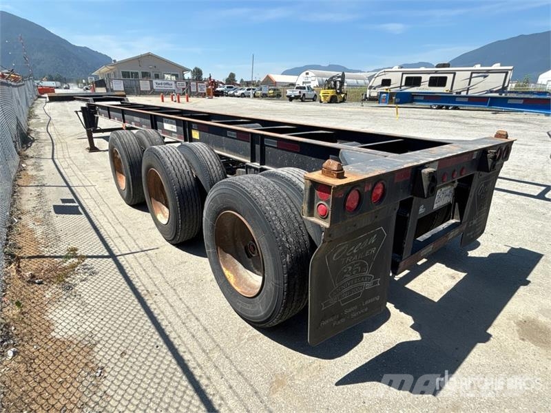 Hyundai 40 ft Tri/A Container Trailer Remolques portacontenedores