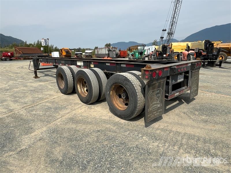 Hyundai 40 ft Tri/A Container Trailer Remolques portacontenedores
