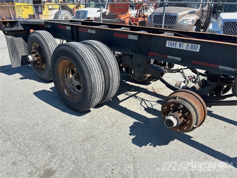 Hyundai 40 ft Tri/A Container Trailer Remolques portacontenedores