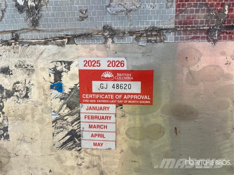 Hyundai 40 ft Tri/A Container Trailer Remolques portacontenedores