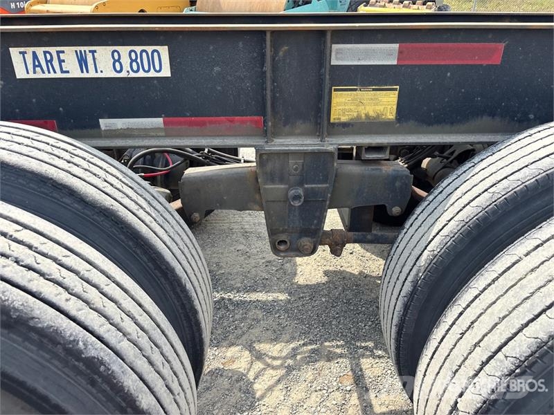 Hyundai 40 ft Tri/A Container Trailer Remolques portacontenedores