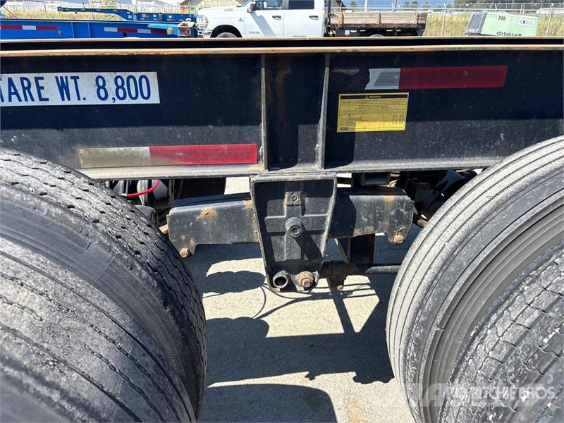 Hyundai 40 ft Tri/A Container Trailer Remolques portacontenedores