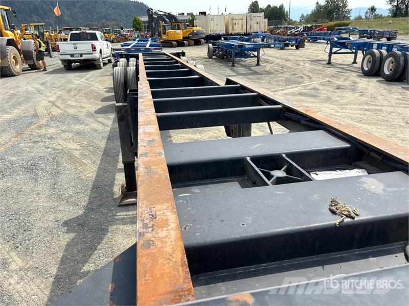 Hyundai 40 ft Tri/A Container Trailer Remolques portacontenedores