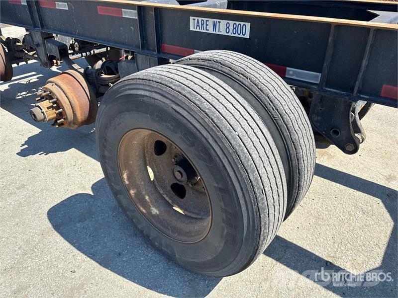 Hyundai 40 ft Tri/A Container Trailer Remolques portacontenedores