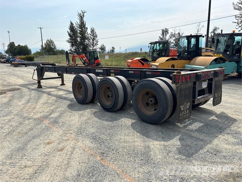 Hyundai 40 ft Tri/A Container Trailer Remolques portacontenedores