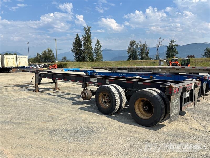 Hyundai 40 ft Tri/A Container Trailer Remolques portacontenedores