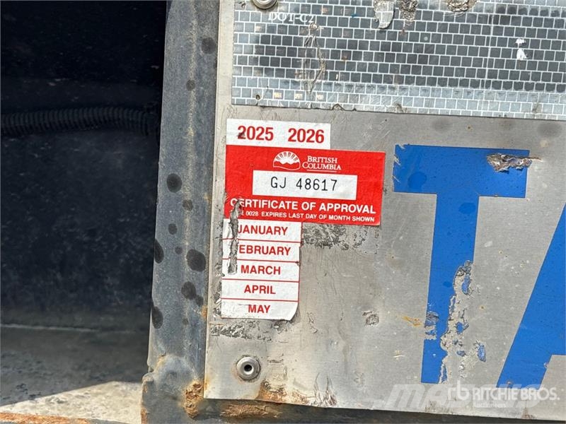 Hyundai 40 ft Tri/A Container Trailer Remolques portacontenedores