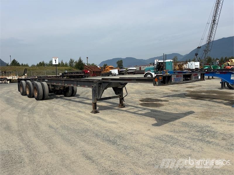 Hyundai 40 ft Tri/A Container Trailer Remolques portacontenedores