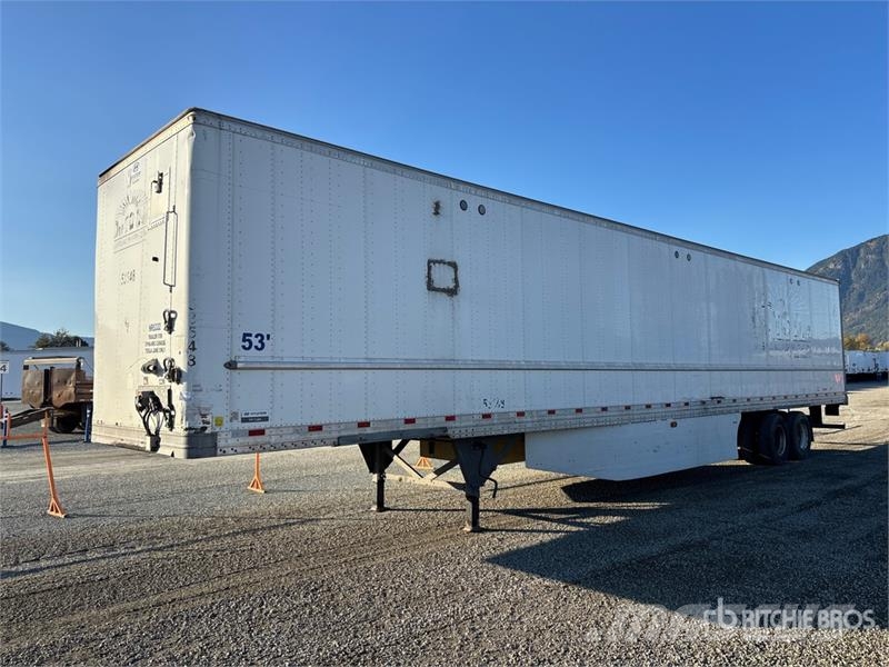 Hyundai 53 ft x 102 in T/A Van Trailer Anhänger-Kastenaufbau