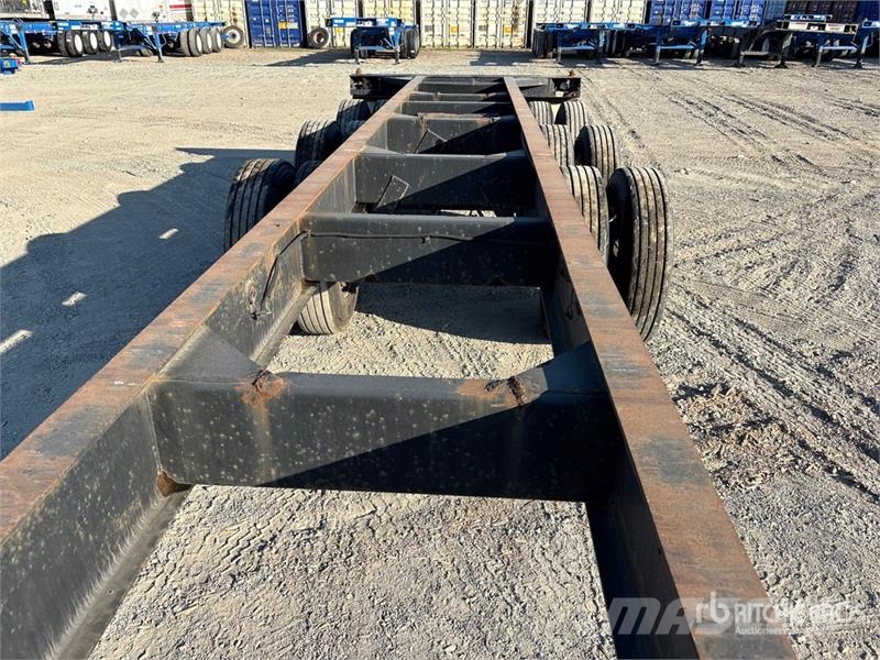 Hyundai CGN40-500S 40 ft Tri/A Container Trailer Täyskonttiperävaunut