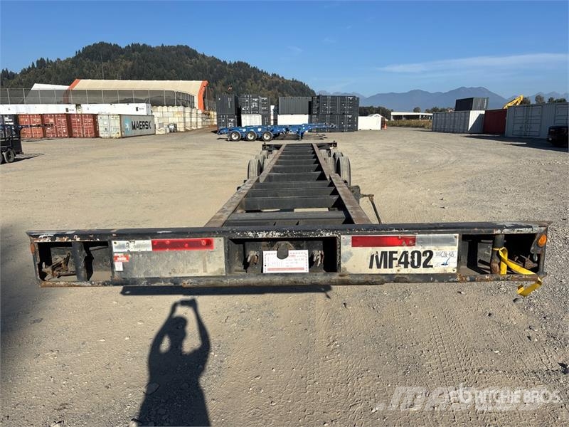 Hyundai CGN403-506 40 ft Tri/A Container Trailer Kontejnerske prikolice