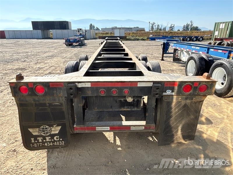 Hyundai CGN403-506 40 ft Tri/A Container Trailer Контейнерни ремаркета