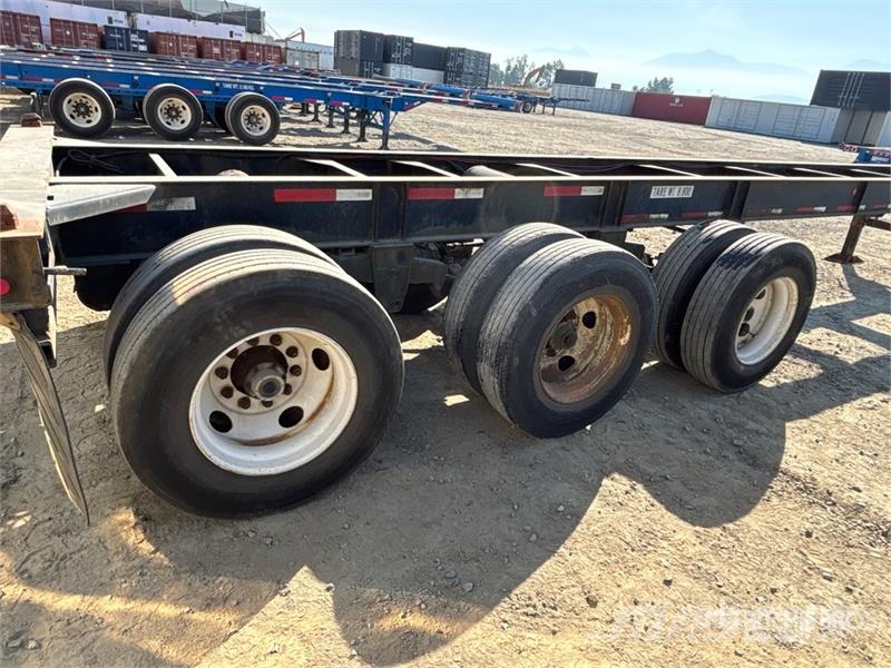 Hyundai CGN403-506 40 ft Tri/A Container Trailer Контейнерни ремаркета