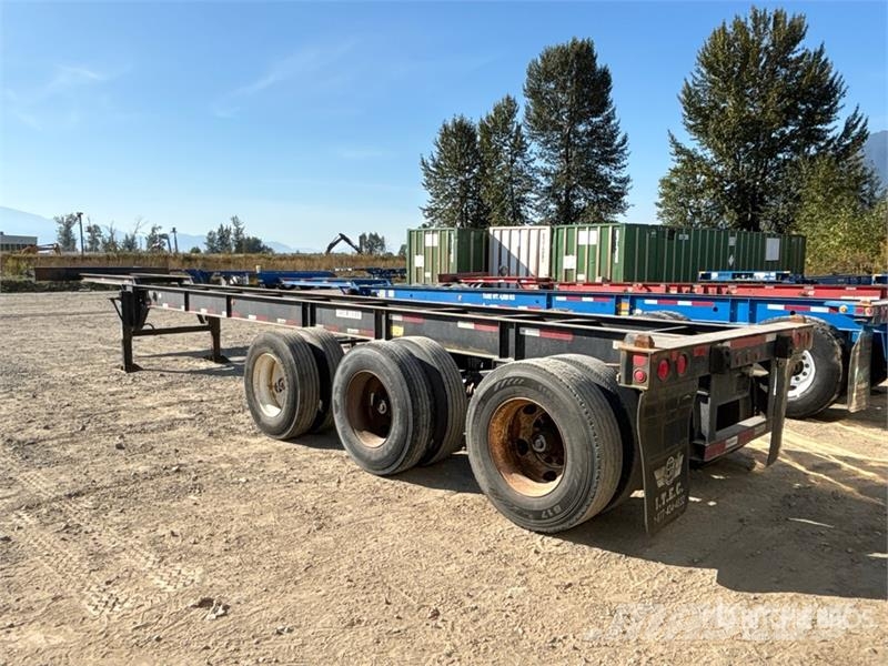 Hyundai CGN403-506 40 ft Tri/A Container Trailer Контейнерни ремаркета