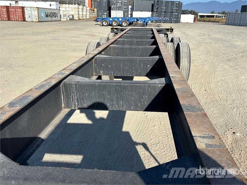 Hyundai CGN403-506 40 ft Tri/A Container Trailer Kontejnerske prikolice