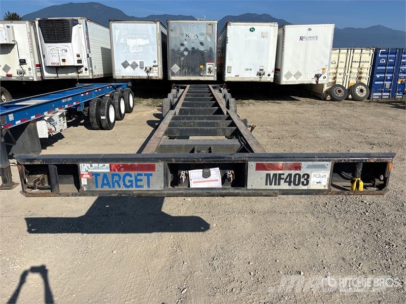 Hyundai CGN403-506 40 ft Tri/A Container Trailer Контейнерни ремаркета