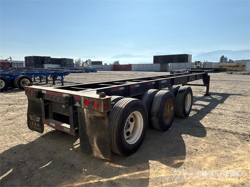 Hyundai CGN403-506 40 ft Tri/A Container Trailer Контейнерни ремаркета