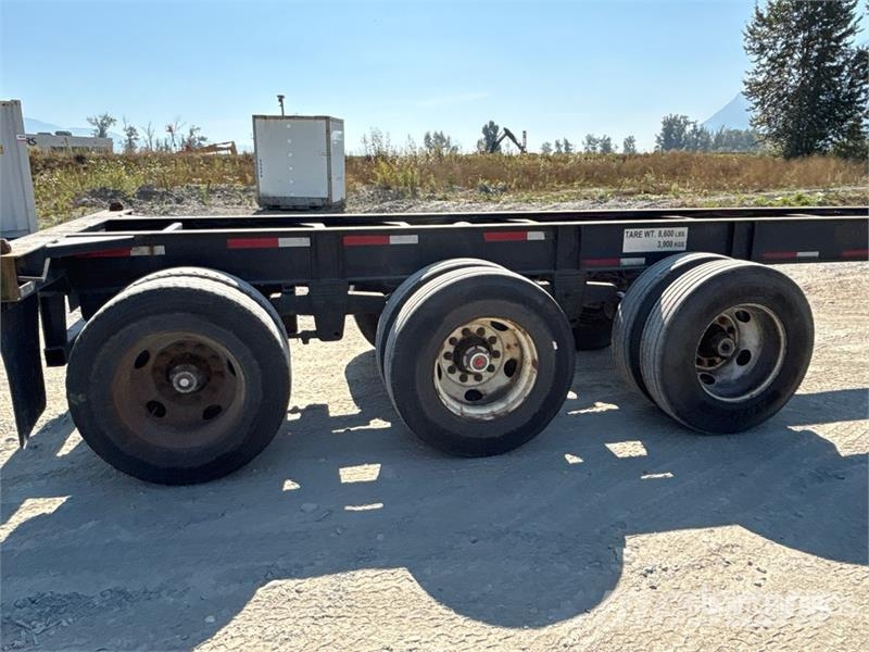 Hyundai CGN403-509 40 ft Tri/A Container Trailer Konténer keret / Konténeremelő pótkocsik