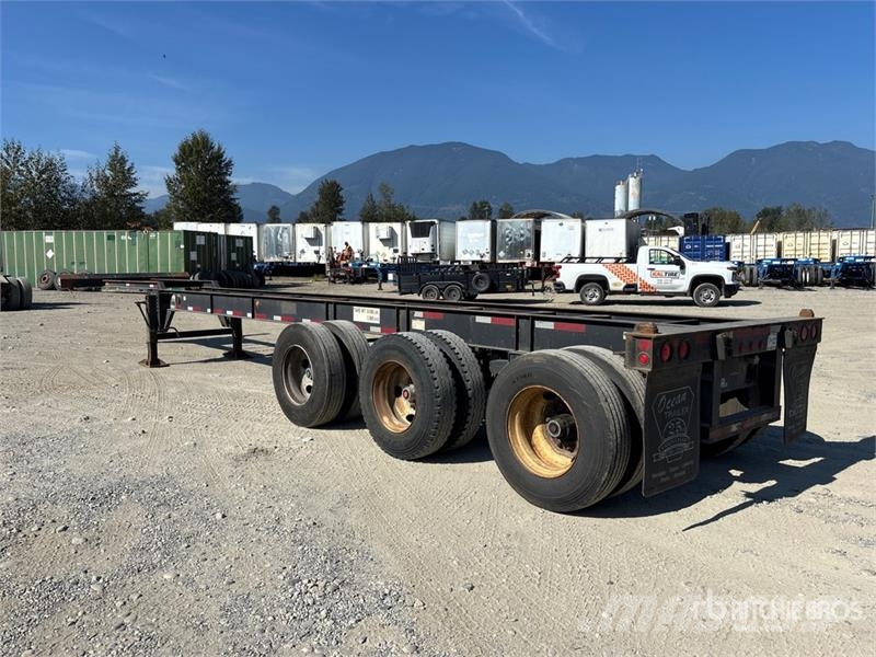 Hyundai CGN403-509 40 ft Tri/A Container Trailer Konténer keret / Konténeremelő pótkocsik