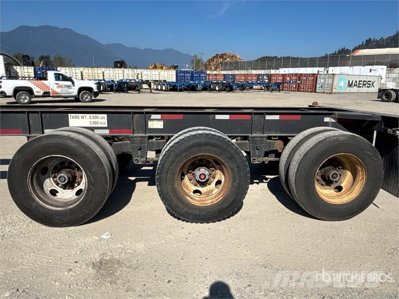 Hyundai CGN403-509 40 ft Tri/A Container Trailer Konténer keret / Konténeremelő pótkocsik