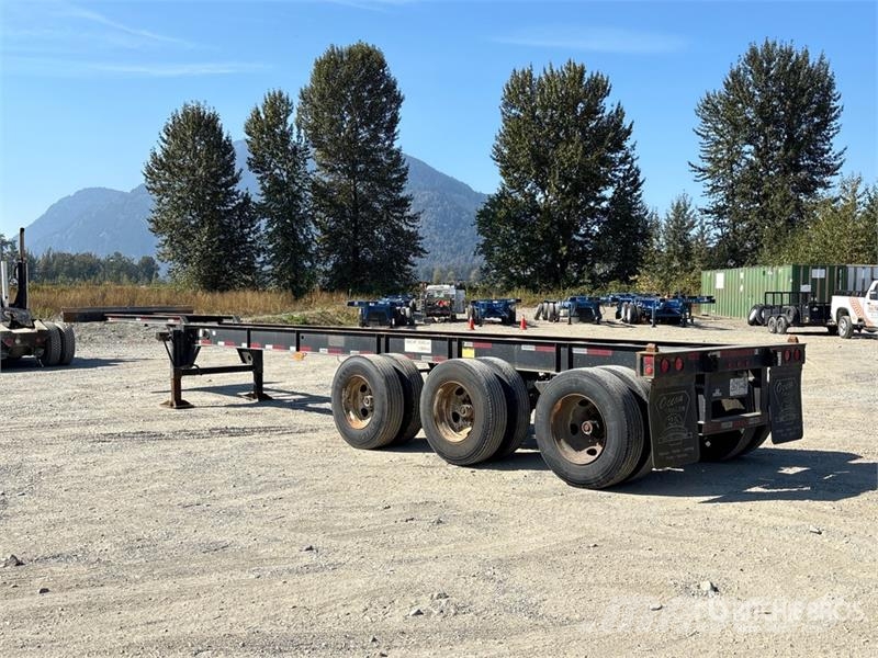 Hyundai CGN403-509 40 ft Tri/A Container Trailer Konténer keret / Konténeremelő pótkocsik